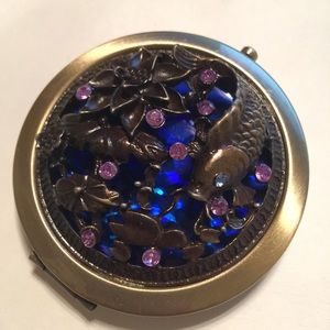 Brand New metal double sided compact mirror